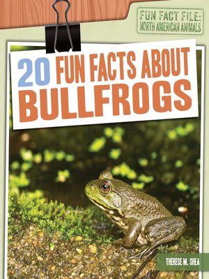 cover image of 20 Fun Facts About Bullfrogs
